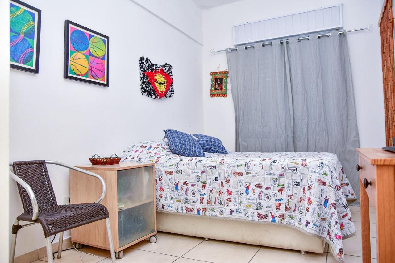 Charmoso Apto A Beira-Mar Com Wi-Fi Em Santos Sp Apartment Exterior foto