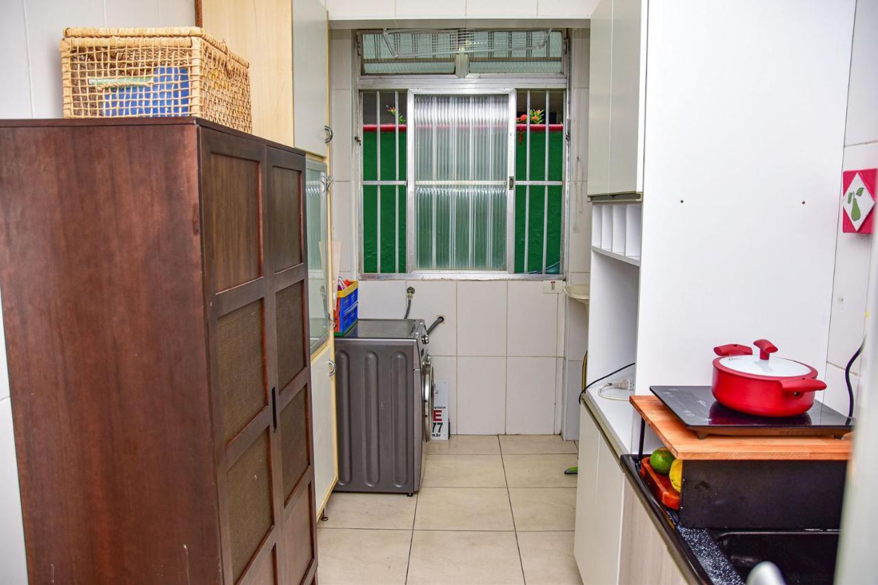 Charmoso Apto A Beira-Mar Com Wi-Fi Em Santos Sp Apartment Exterior foto