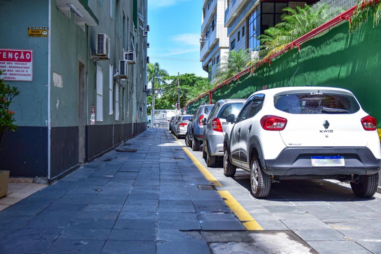Charmoso Apto A Beira-Mar Com Wi-Fi Em Santos Sp Apartment Exterior foto